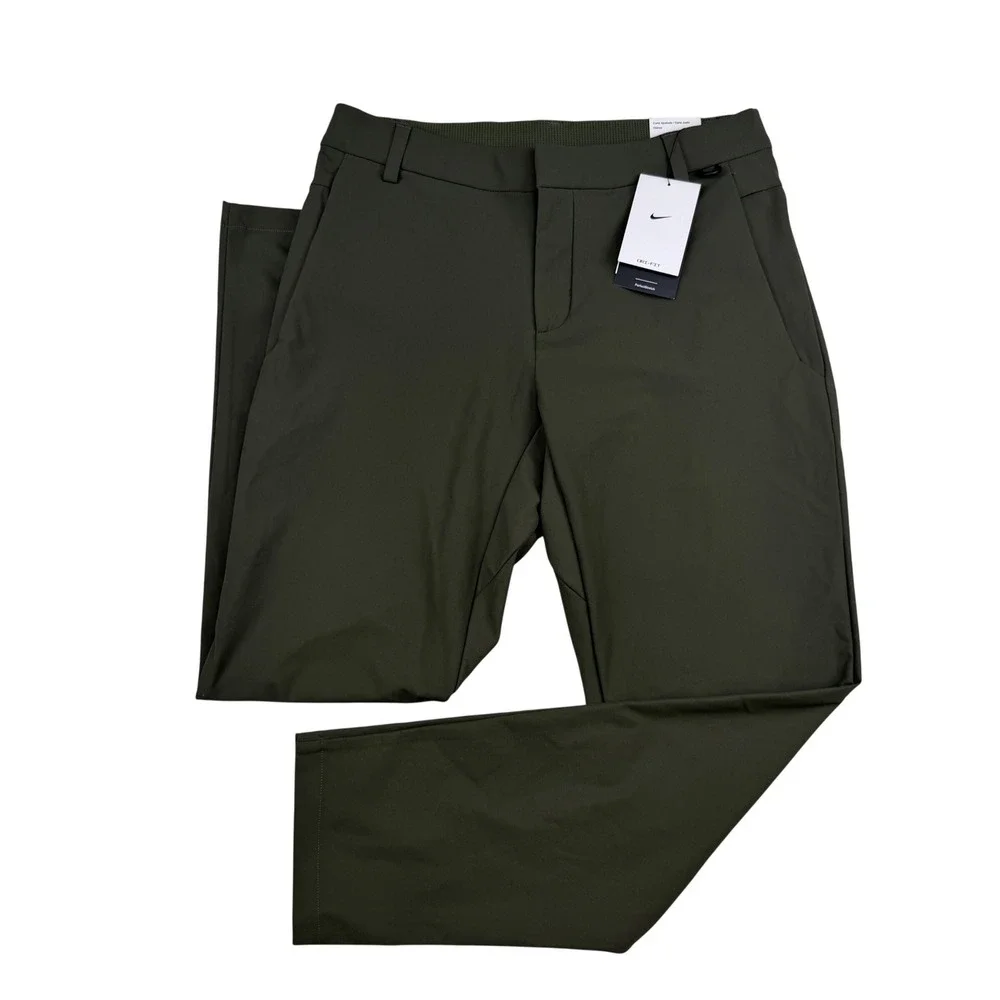 NEW Nike Dri-FIT 24.7 Chino Pants Mens 30x30 Olive Green Slim Fit HQ6918-325